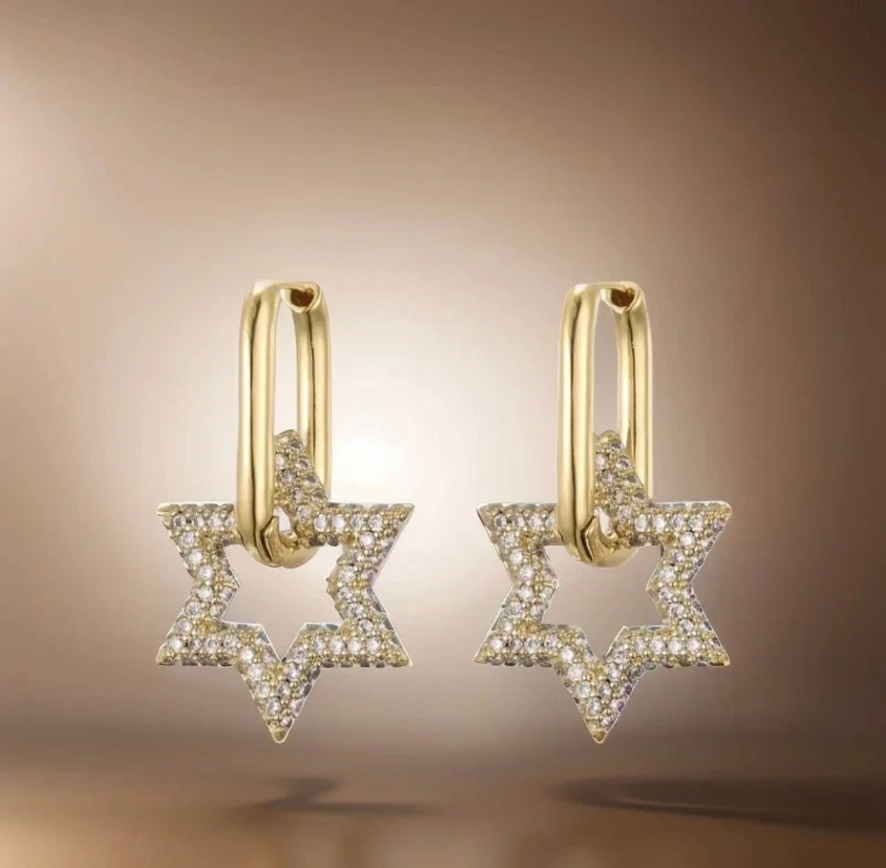 Estrellas gold /Earrings