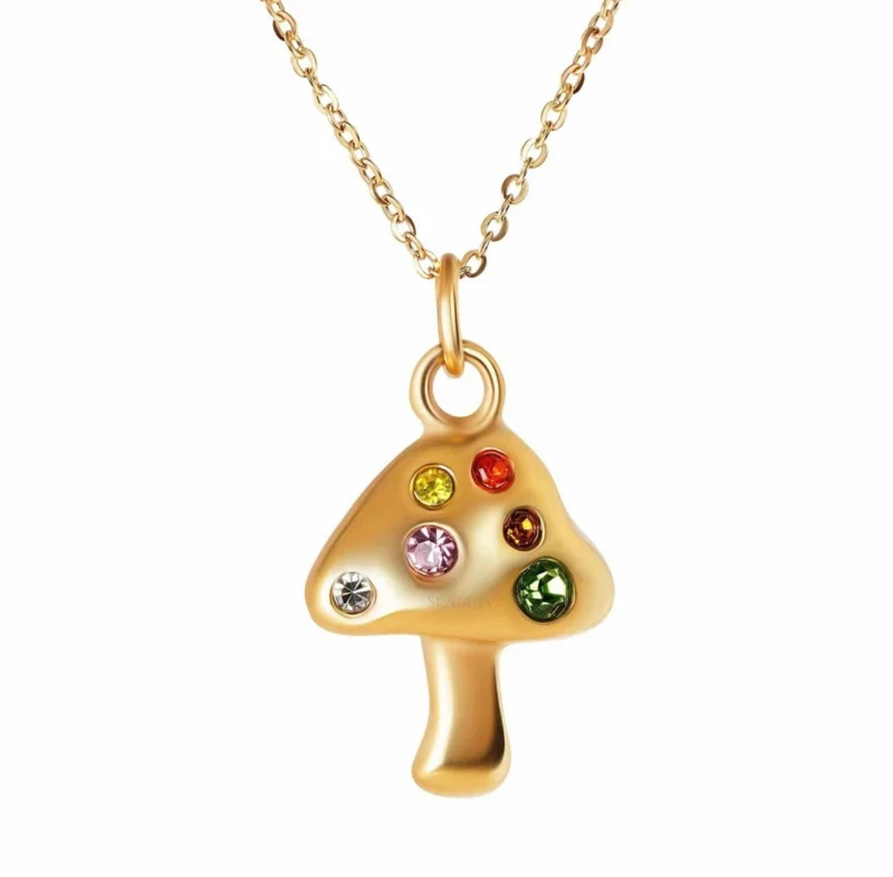 Mushroom Necklace