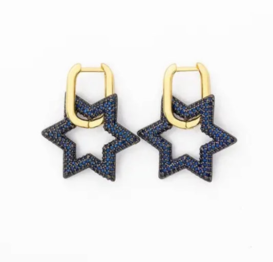 Estrellas Blue/ Earrings